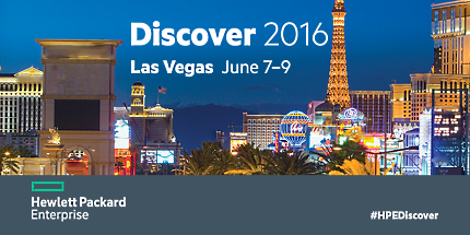 Hewlett Packard Enterprise Discover 2016 Conference